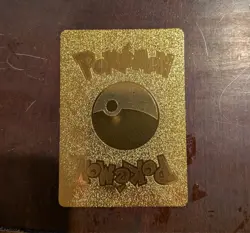 Pokemon Mewtwo GX GOLD Foil Fan Art Collector Card - 190 HP - Image 2