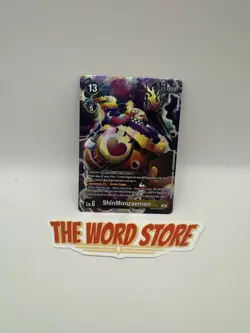 Digimon Card Game ShinMonzaemon BT22-076 R Cyber Eden - Image 1