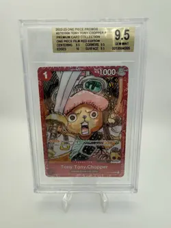 2023 One Piece Premium Card Film Red #006 Tony Tony Chopper BGS 9.5 - Image 1