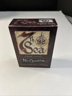 AEG 7th Sea CCG No Quarter Explorers’ Society 65 Cards Starter Set Deck & Rules - Image 3