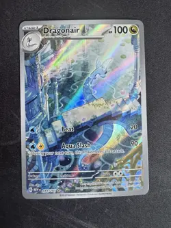 Pokemon TCG Dragonair Illustration Rare Card 181/165 Scarlet & Violet 151 - Image 2