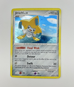 Jirachi Lv. 39 7/111 Holo Rare Rising Rivals Pokemon TCG 2009 Card *MP* - Image 1
