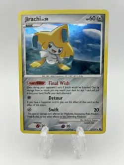 Jirachi Lv. 39 7/111 Holo Rare Rising Rivals Pokemon TCG 2009 Card *MP* - Image 3