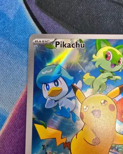 Pikachu Holo Scarlet & Violet Promo Cards 027 NM Pokemon - Image 2