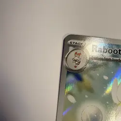 Pokemon TCG Raboot Holo Rare Stellar Crown Card 147/142 Mint Condition - Image 4
