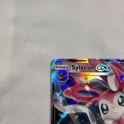 Pokemon TCG Sylveon GX Guardians Rising Ultra Rare Card 92/145 - Image 3