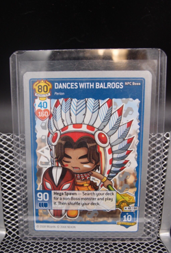 MapleStory iTCG Set 4: NPC Heroes DANCES WITH BALROGS #48/60 RARE Card - Image 1