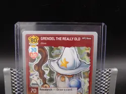 MapleStory iTCG Set 4: NPC Heroes GRENDEL THE REALLY OLD #21/60 RARE Card (C) - Image 3