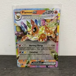 Flareon ex 014/131 Scarlet & Violet Prismatic Evolutions Pokemon Card NM/M - Image 1
