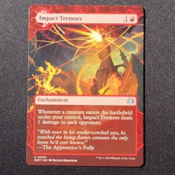 MTG- Impact Tremors - Wilds of Eldraine: Enchanting Tales (WOT) - Image 1