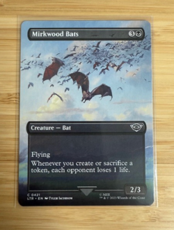 Mirkwood Bats (Borderless) Universes Beyond: the Lord of the Rings: Tales of... - Image 1
