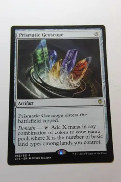 MTG Prismatic Geoscope x1- -Commander 2016-Lightly Played - Image 1
