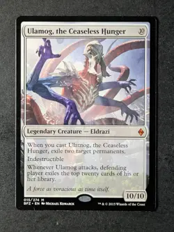 2015 Magic: The Gathering ULAMOG, THE CEASELESS HUNGER #15 Battle For Zendikar C - Image 1