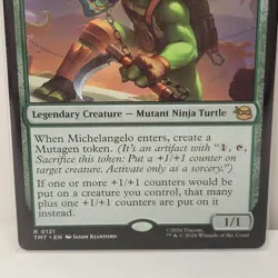 Michelangelo, Weirdness to 11 Teenage Mutant Ninja Turtles Regular Rare NM+ - Image 3