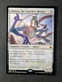 2015 Magic: The Gathering ULAMOG, THE CEASELESS HUNGER #15 Battle For Zendikar B - Image 1