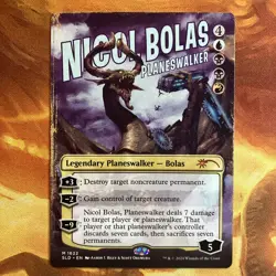 MTG Borderless Nicol Bolas, Planeswalker Outlaw Vol. 1: Rebellious Renegades!! - Image 1