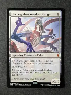 2015 Magic: The Gathering ULAMOG, CEASELESS HUNGER #15 Battle For Zendikar A - Image 1