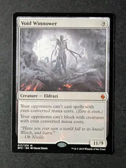 2015 Magic: The Gathering VOID WINNOWER #17 Battle For Zendikar - Image 1