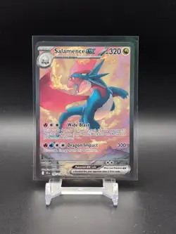 Pokemon TCG Salamence EX Full Art Card Journey Together 187/159 - Image 1