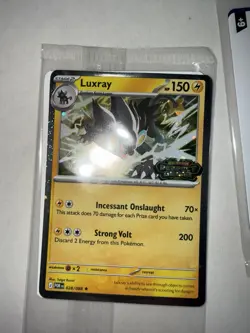 3x Pokemon Luxray 028/088 Perfect Order Stamped Promo Sealed NM Mint - Image 2