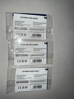3x Pokemon Luxray 028/088 Perfect Order Stamped Promo Sealed NM Mint - Image 4