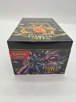 Pokemon TCG Paldean Fates Booster Bundle Display SEALED w/Acrylic Case - Image 1