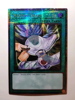 Near Mint Yugioh Destiny Draw - RA03-EN173 Quarter Century Secret Rare - Image 1