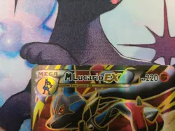Pokemon M Lucario EX Alternate Art Promos Card 55a/111 - Image 5