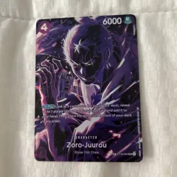Zoro-Juurou (SP) ST18-004 Character Card - ONE PIECE CCG ST18 English - Image 1