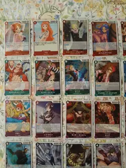 One Piece TCG Japanese Lot ×41 All Foils (No Duplicates) - Image 2