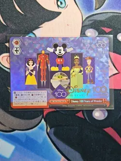 Weiss Schwarz Disney 100 Years of Wonder HND DDS/S104-077HND Disney Stamp NM - Image 1