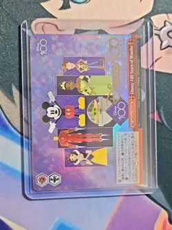 Weiss Schwarz Disney 100 Years of Wonder HND DDS/S104-077HND Disney Stamp NM - Image 3