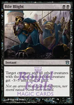 Bile Blight 2x FOIL BNG MTG Born of the Gods Uncommon MINT black - Image 1