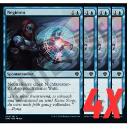 MTG Negate (Dominaria United) 058/281 (NEAR MINT) (4X) - Image 1