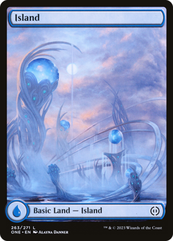 Island (REGULAR) x1 - MTG Phyrexia: All Will Be One ONE #263 - Image 1