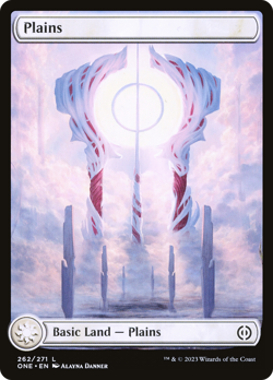 Plains (REGULAR) x1 - MTG Phyrexia: All Will Be One ONE #262 - Image 1