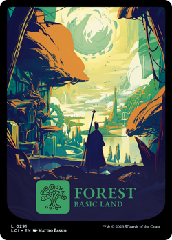 Forest (REGULAR) x1 - MTG The Lost Caverns of Ixalan LCI #291 - Image 1