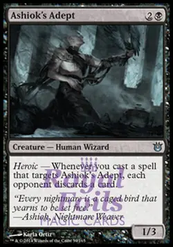 Ashiok's Adept 2x FOIL BNG MTG Born of the Gods Uncommon MINT black - Image 1