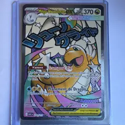 CARTE POKEMON MEGA-DRACOLOSSE EX 271/217 ASH HEROS TRANSCENDANTS ME02.5 - Image 1