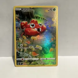 Pokemon Paras TCG Card GG32/GG70 SWSH Crown Zenith Galarian Gallery NM Condition - Image 1