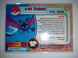 Topps Chrome Pokemon Zubat #41 NM/M (A) - Image 2