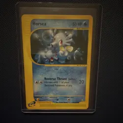 The Pokemon Company Horsea Aquapolis Reverse Holo EN 50HP Common 86/147 2003 - Image 1