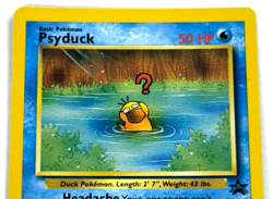 Pokemon CCG TCG Psyduck Black Star Promotional Card 20/54 Wizards of the Coast - Image 2