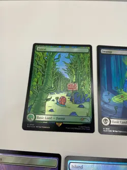 *FOIL* SpongeBob SquarePants Lands Under the Sea SET of 5 MTG Secret Lair Cards - Image 2