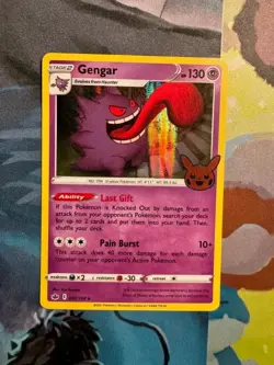 Pokemon TCG Gengar Promo (Trick or Trade Halloween) 057/198 - Image 1