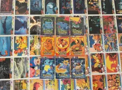 72/72 Pokemon Topps First movie complete Set mixed logo Set Cards 1999 vintage - Image 1