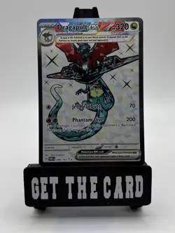 Dragapult EX Pokemon Twilight Masquerade 200/167 Ultra Rare Full Art NM - Image 1