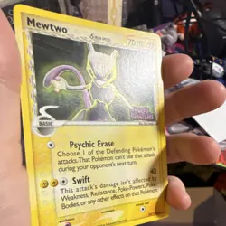 The Pokemon Company Mewtwo EX Delta Species Holon Phantoms 24/110 Rare Reverse … - Image 3