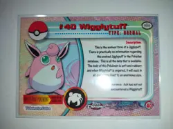 Topps Chrome Pokemon Wigglytuff #40 NM/M (A) - Image 2