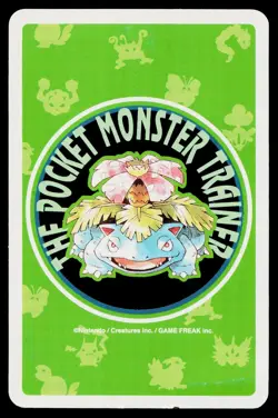 Weezing 7 of Spades Pokemon Green Deck Playing Cards Heavily Played - Image 2